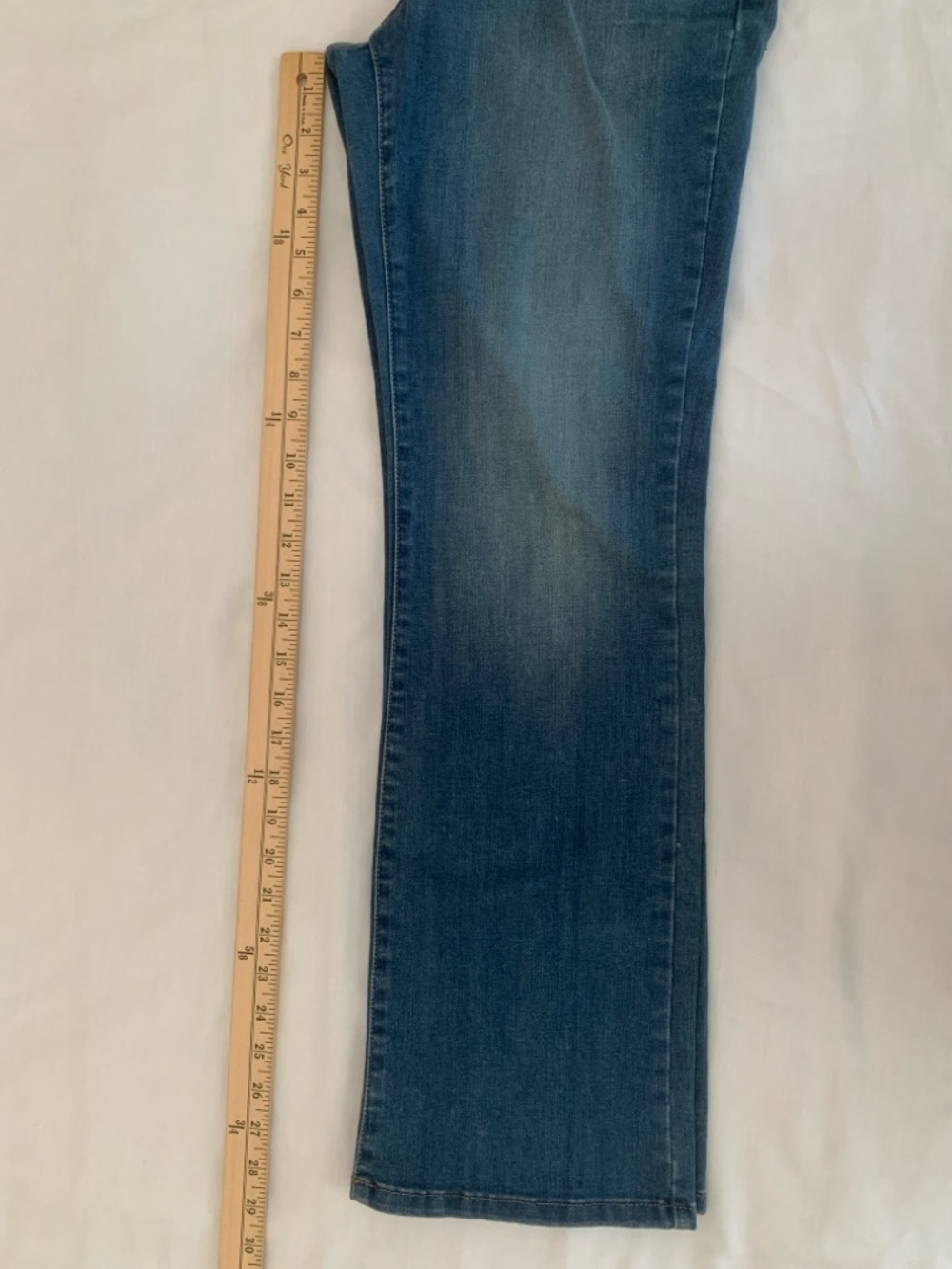 NYDJ Barbara Bootcut Jeans 8P Petite NWT Blue Stretch - Picture 7 of 10